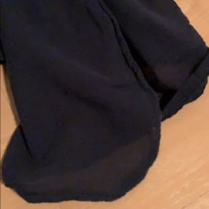 Navy Blue Cotton Coverups Shawl